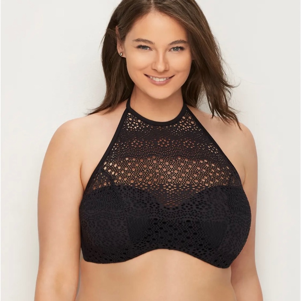 ELOMI
Indie High Neck Bikini Top